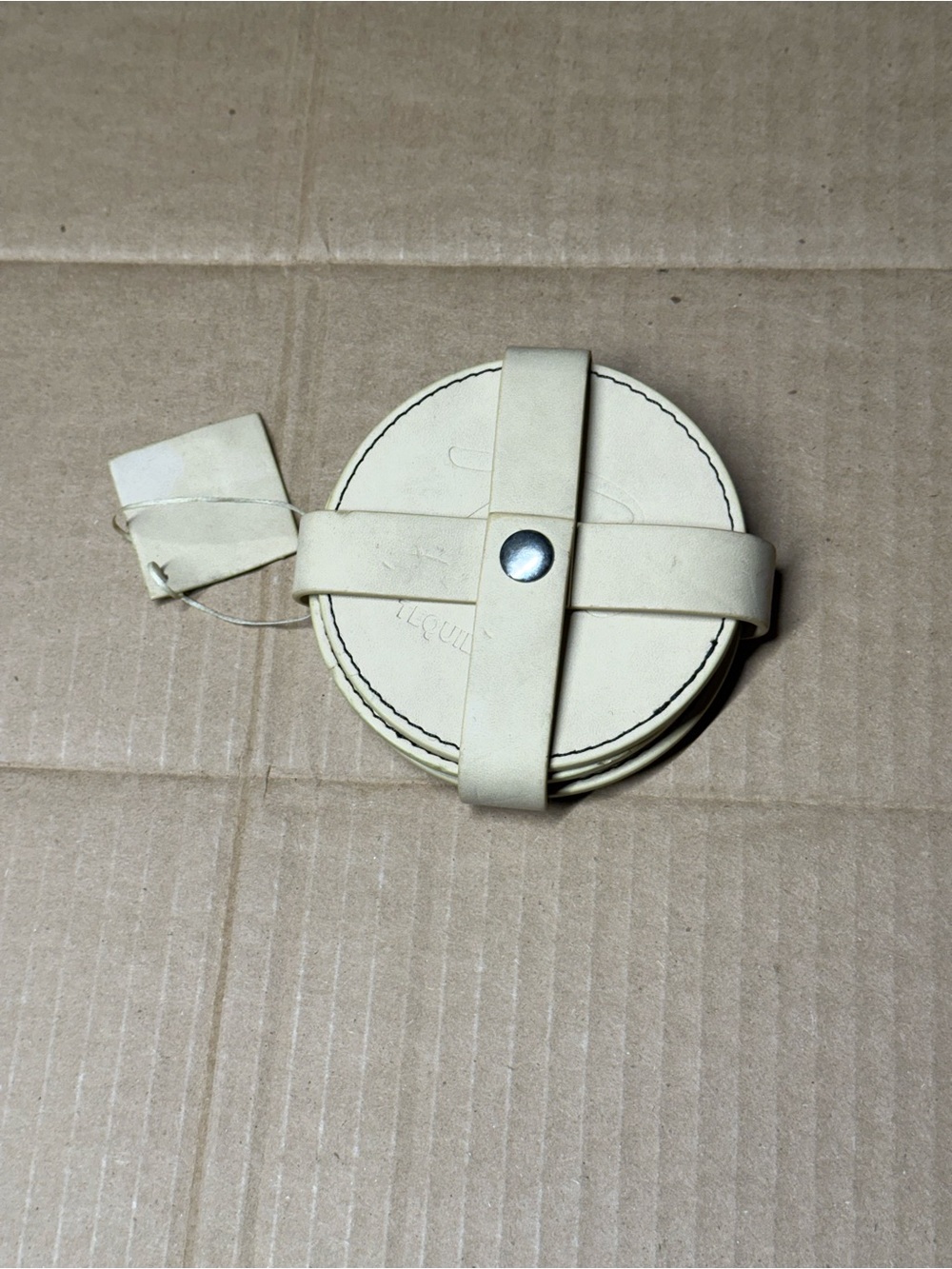 Tigo Tan-Colored Coaster Set